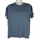 Mens Alaska Bear Paw Print T-Shirt By Gildan  Heavy Cotton  Size L