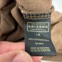 Arizona Jean Co. Womens Brown Polo Shirt L 14/16 Classic Fit 100% Cotton Casual