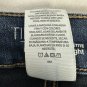 Time And Tru Womens Petite Straight Leg Jeans Size 12 Dark Wash