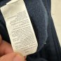 Nautica Mens Navy Blue Drawstring Shorts Cotton Blend Pride Logo Size M