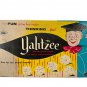 Vintage 1956 Yahtzee Board Game Complete Dice Chips Cup & Rules Original Box