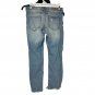 Cello Womens Size 3 Distressed Light Wash Denim Jeans Stretch Rips