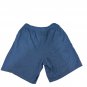John Blair Mens Blue Cotton Lounge Shorts Elastic Waist Large Casual Style