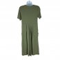 Zenana Premium Womens Green Midi Dress with Pockets Size Medium