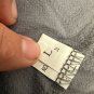 Mens Gray Cotton Pants Size L