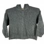 St. John's Bay Women's Authentic Charcoal Full-Zip Sherpa Jacket 2X