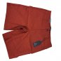 Ben Sherman Mens Regular Fit Stretch Shorts Size 33W Rust Red Geometric Pattern