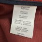 Ben Sherman Mens Regular Fit Stretch Shorts Size 33W Rust Red Geometric Pattern
