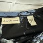 Amanda Smith Womens Floral A-Line Skirt Size Small Black & Blue