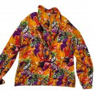 Impressions Of California Womens Size 6 Multicolor Floral Jacket USA Vintage Impressions Of California Womens Size 6 Multicolor Floral Jacket USA Vintage