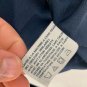 Izod Womens 1X Navy Full-Zip Track Jacket Lightweight White Striped Sleeve