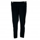 Along Fit Womens High-Waisted Leggings Black Size S Slim Fit Elastic Waist Yoga