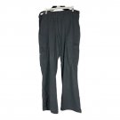 Cherokee Workwear Unisex XL Scrub Pants Dark Gray Elastic Waist Cargo Pockets