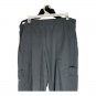 Cherokee Workwear Unisex XL Scrub Pants Dark Gray Elastic Waist Cargo Pockets