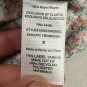 Destination Maternity Flutter Sleeve Smocked Woven Shirt Small Multicolor Floral
