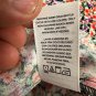 Destination Maternity Flutter Sleeve Smocked Woven Shirt Small Multicolor Floral