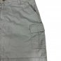 Lee Womens Gray Mid Rise Regular Fit Cargo Skort With Pockets Size 10 Medium