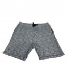 Gap Mens Heather Navy Drawstring Jogger Shorts Large Soft Cotton Casual Gap Mens Heather Navy Drawstring Jogger Shorts Large Soft Cotton Casual