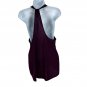 Saucony Womens Tank Top Backless Racerback Purple Size S Modal Blend Activewear