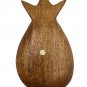 Handcrafted Wooden Pineapple-Shaped Divided Serving Tray Made In Philippines