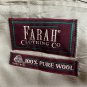Vintage Farah Clothing Co. Mens Blazer Elbow Patches & Button Closure Wool 42R