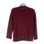 Ann Taylor Red & Navy Open Front Cardigan With Pockets Womens Size Small