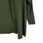 Cyrus Open Front Cardigan Olive Green Lightweight Layer XL Rayon Blend