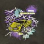 No Boundaries Mens Oversized Hoodie L Black Snake Eyes Graphic Cotton Blend