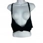 Adjustable Black Size XXL Wireless Nylon Spandex Nursing Bra For Women