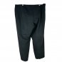 Eileen Fisher Womens Black Elastic Waist Pants XL Cotton Blend