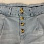 Hydraulic Womens Murray Curvy High Rise Denim Shorts Size 14 Button Fly