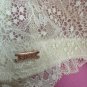 Victorias Secret PINK Lightly Padded Lace Bra 36DD Ivory Adjustable Straps