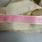 Victorias Secret PINK Lightly Padded Lace Bra 36DD Ivory Adjustable Straps