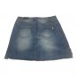 1822 Denim Womens Distressed Jean Skirt Size 10 Medium Wash Casual Cotton Blend