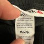 Reebok Womens Squad Skirt Black Slim Fit Medium Polyester Stretch Drawstring NEW