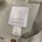 Lauren Conrad Womens Gold Shimmer Velvet Jacket Size L Full Zip Lightweight