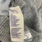 American Eagle Outfitters Womenâs Gray Open Knit Scoop Neck Button Front Dress M