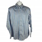 Banana Republic Mens Non-Iron Classic Fit Striped Shirt Size L 100% Cotton Banana Republic Mens Non-Iron Classic Fit Striped Shirt Size L 100% Cotton