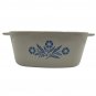 Vintage Corning Ware Blue Cornflower 1.55 Qt Casserole Baking Dish A-1 3/4-B USA