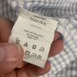 Van Heusen Flex Mens Long Sleeve Plaid Shirt Size 15.5 32/33 Regular Fit Stretch