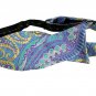 HISDERN Pre-Tied Bow Tie Adjustable Paisley Silk Handmade Patterned