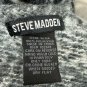 Steve Madden Womenâs Black & White Buffalo Plaid Scarf One Size Oversized Soft