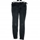 Maurices High-Rise Womens Skinny Jeans Size M Black Stretch 5-Pocket Denim Maurices High-Rise Womens Skinny Jeans Size M Black Stretch 5-Pocket Denim