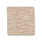 Time And Tru Multi-Use Zebra Print Fashion Bandana Beige Trim One Size Polyester