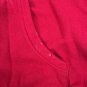 Machine Italia Red Hoodie Mens Large Casual Zip-Up Sweatshirt Sporty