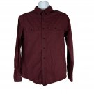 Buckle Black Mens Standard Fit Button Up Shirt Maroon Long Sleeve Size Medium Buckle Black Mens Standard Fit Button Up Shirt Maroon Long Sleeve Size Medium
