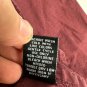 Buckle Black Mens Standard Fit Button Up Shirt Maroon Long Sleeve Size Medium