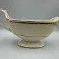 Homer Laughlin Eggshell Georgian Gravy Boat Gold Trim USA B50N5 Vintage China