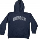 Oregon Hoodie AKWA Sport Mens Navy Blue Size S Cotton Blend Pullover Sweatshirt