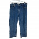 Abercrombie & Fitch Ankle Straight Jeans Ultra High Rise Size 14S Blue Denim Abercrombie & Fitch Ankle Straight Jeans Ultra High Rise Size 14S Blue Denim